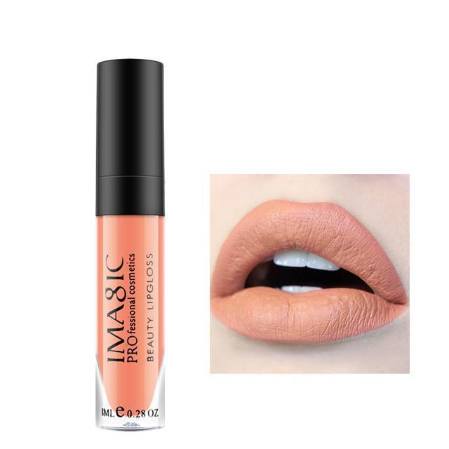 1 Pcs Waterproof Long Lasting Matte Lip gloss Lip Gloss IMAGIC Official Store 1
