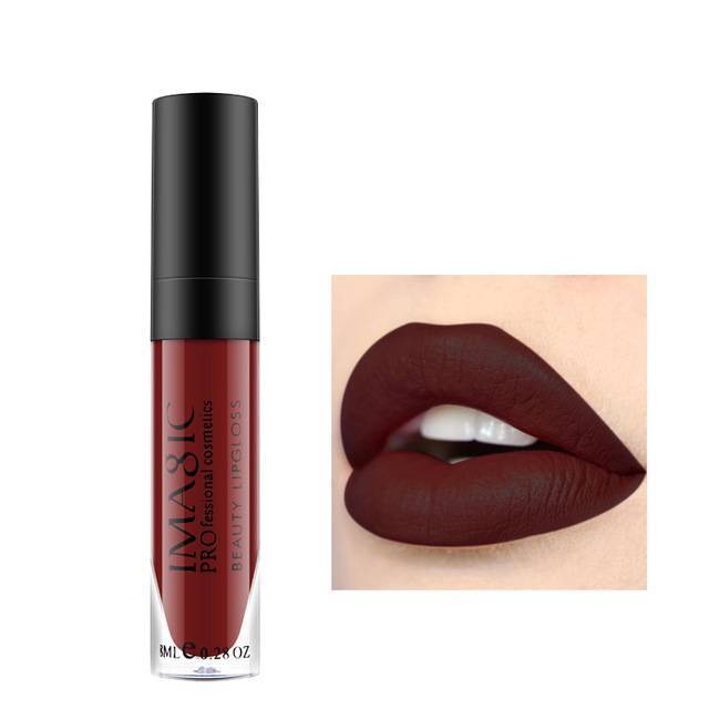 1 Pcs Waterproof Long Lasting Matte Lip gloss Lip Gloss IMAGIC Official Store 12