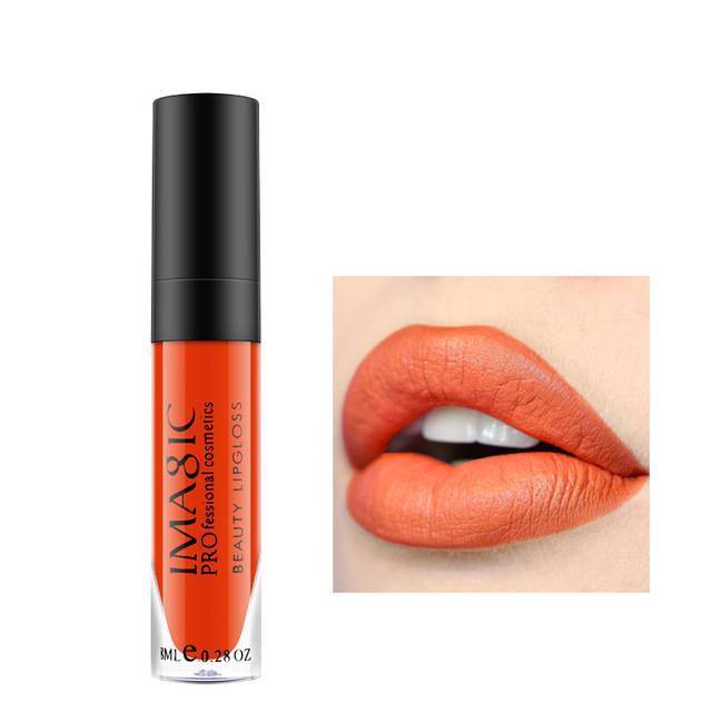 1 Pcs Waterproof Long Lasting Matte Lip gloss Lip Gloss IMAGIC Official Store 15