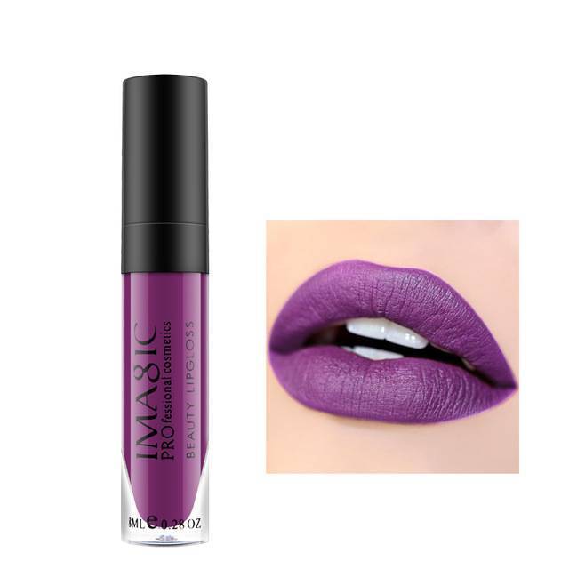 1 Pcs Waterproof Long Lasting Matte Lip gloss Lip Gloss IMAGIC Official Store 18