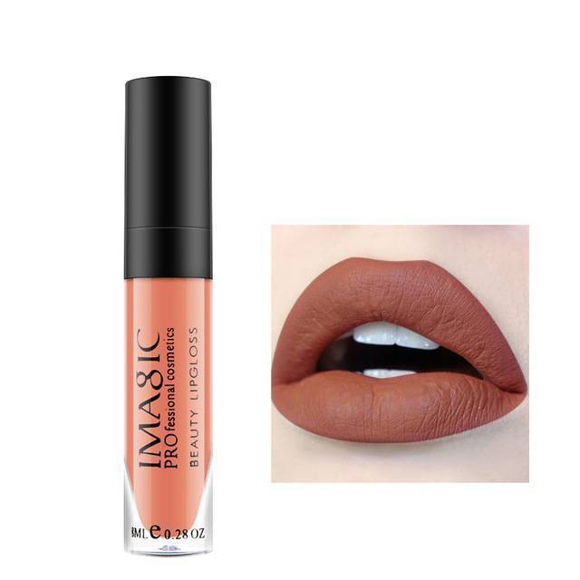 1 Pcs Waterproof Long Lasting Matte Lip gloss Lip Gloss IMAGIC Official Store 4