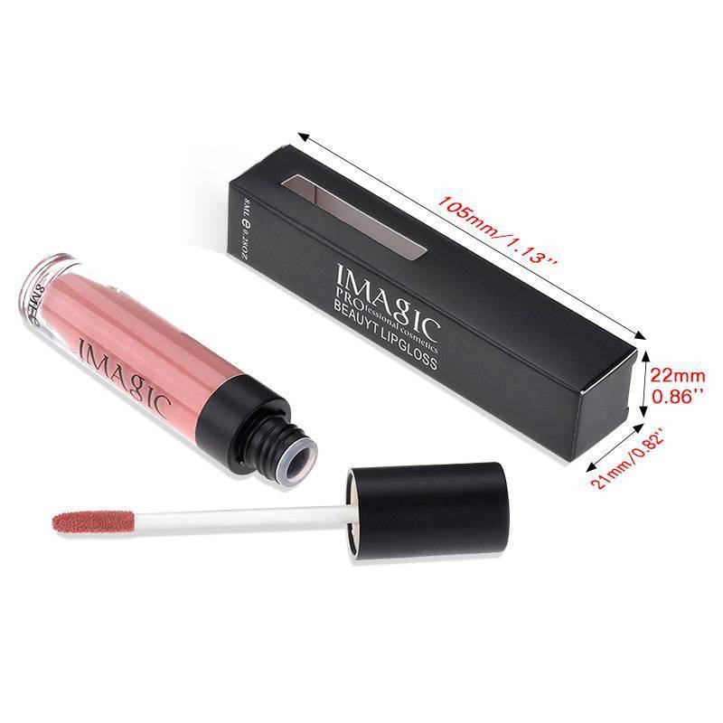 1 Pcs Waterproof Long Lasting Matte Lip gloss Lip Gloss IMAGIC Official Store