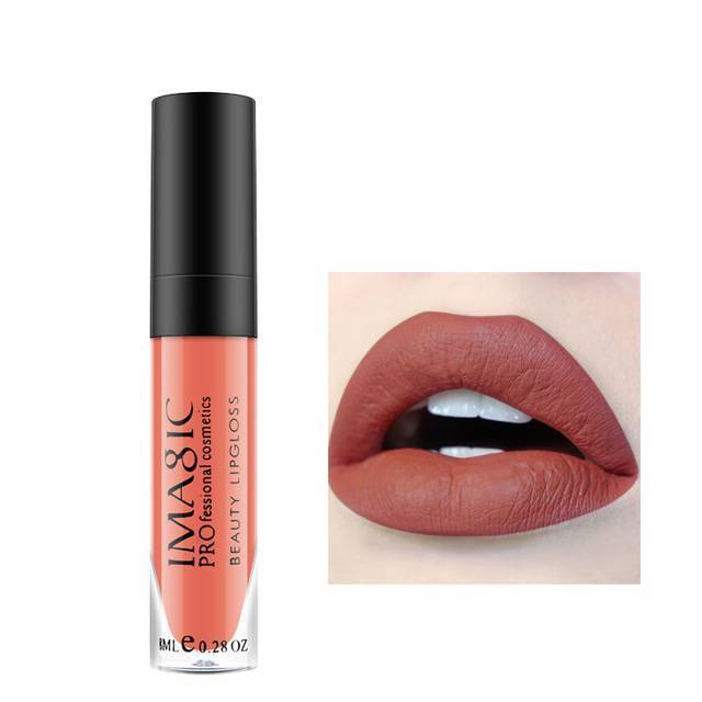 1 Pcs Waterproof Long Lasting Matte Lip gloss Lip Gloss IMAGIC Official Store 5