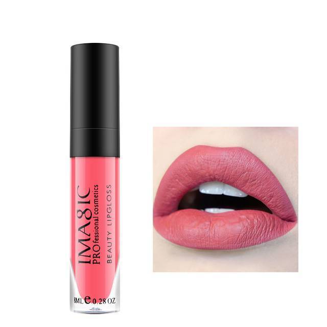 1 Pcs Waterproof Long Lasting Matte Lip gloss Lip Gloss IMAGIC Official Store 8