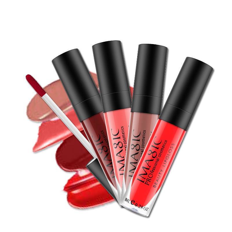1 Pcs Waterproof Long Lasting Matte Lip gloss Lip Gloss IMAGIC Official Store