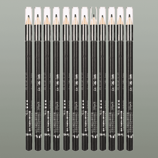 12pcs/set Liquid Waterproof Black Eyeshadow and Eyeliner Eye Shadow & Liner Combination All for beautiful Store