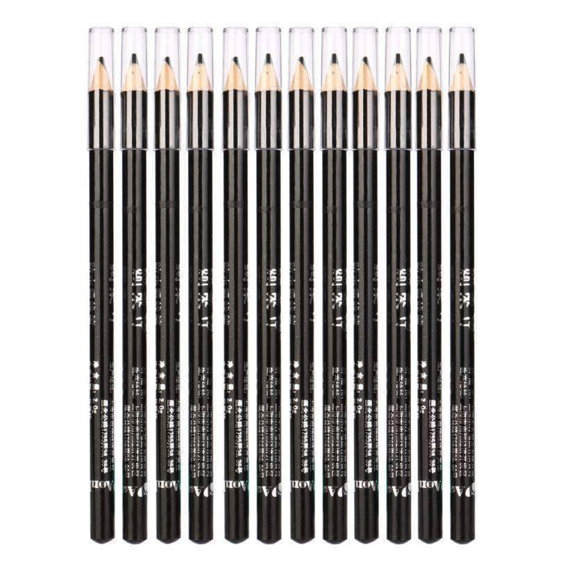 12pcs/set Liquid Waterproof Black Eyeshadow and Eyeliner Eye Shadow & Liner Combination All for beautiful Store