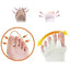 1Pair Foot Massager Socks Finger Separator Massage Health Foot Foot Care Tool PARKnSHOP