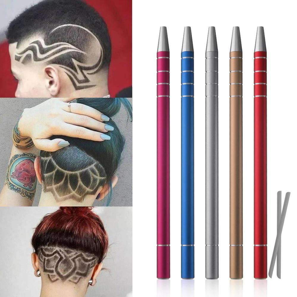 1Pc Engraved Pen+10Pcs Blades Hair Styling Accessories Kit Styling Accessories Beauty Girls