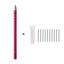 1Pc Engraved Pen+10Pcs Blades Hair Styling Accessories Kit Styling Accessories Beauty Girls rose red