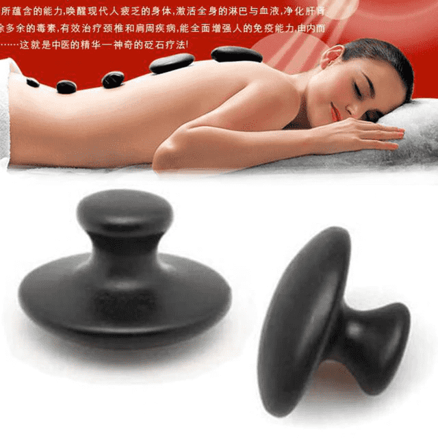 1Pc Hot Spa Volcanic Energy Basalt Stone Body Massage Tools Massage & Relaxation Shop3523017 Store