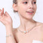 2 in 1 Pearl and Crystal Set Bridal Jewelry Sets For Women Bridal Jewelry Sets mecresh Official Store