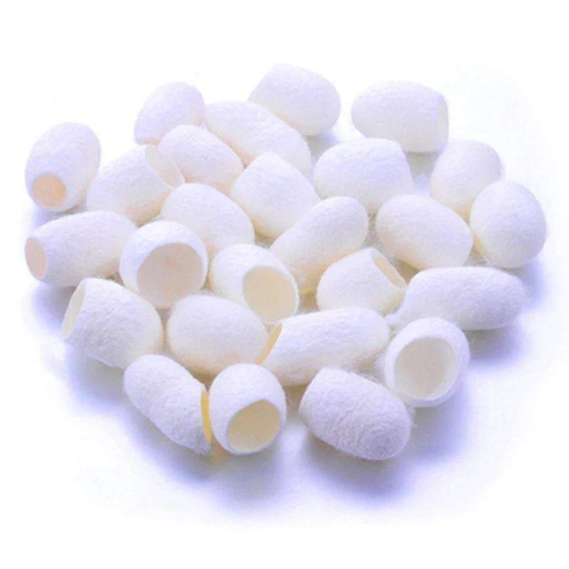 20 Pieces Silkworm Organic Cocoons Exfoliating Face Scrub Skin Cleanser Cleansers topbest store