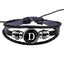 26 Letters Personality Rope Bracelet Wrap Bracelets ESSPOC JEWELLRY Store D