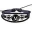 26 Letters Personality Rope Bracelet Wrap Bracelets ESSPOC JEWELLRY Store M