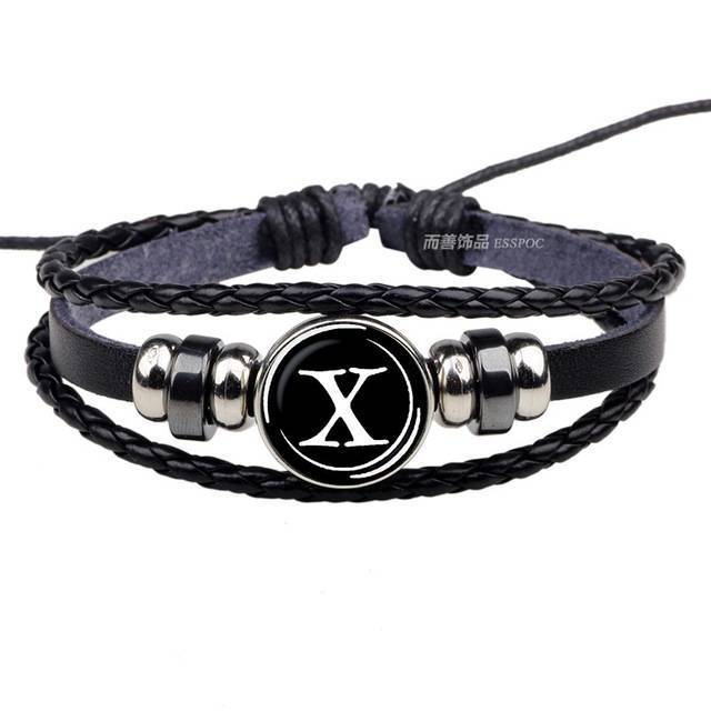 26 Letters Personality Rope Bracelet Wrap Bracelets ESSPOC JEWELLRY Store X