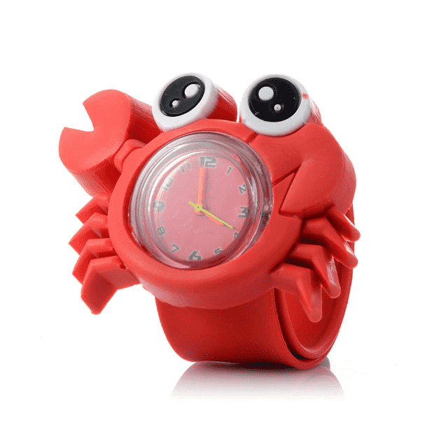 3D Cartoon Shock Resistant Quartz Children’s Watch Children's Watches Moroccolove Store crab