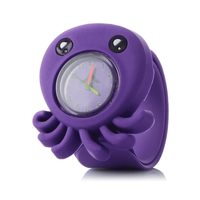 3D Cartoon Shock Resistant Quartz Children’s Watch Children's Watches Moroccolove Store Cuttlefish