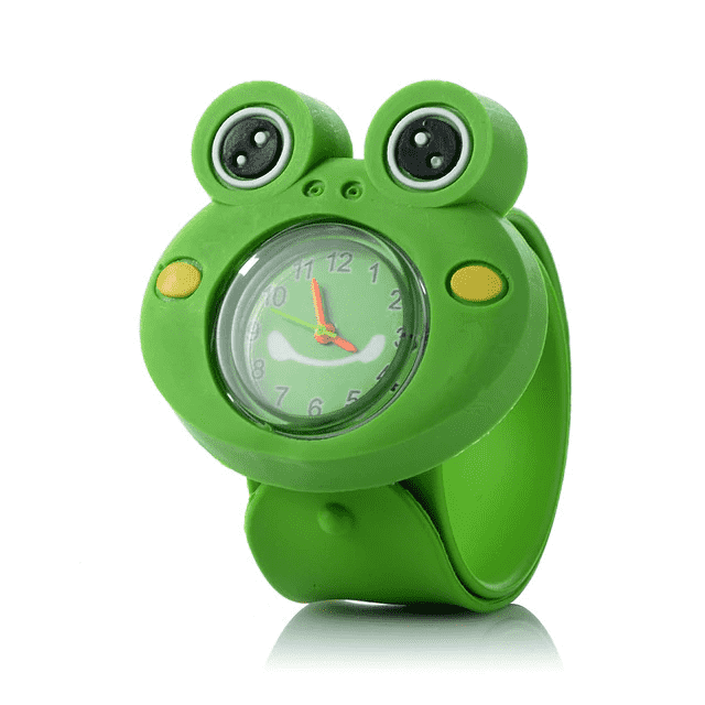 3D Cartoon Shock Resistant Quartz Children’s Watch Children's Watches Moroccolove Store frog