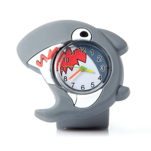 3D Cartoon Shock Resistant Quartz Children’s Watch Children's Watches Moroccolove Store shark