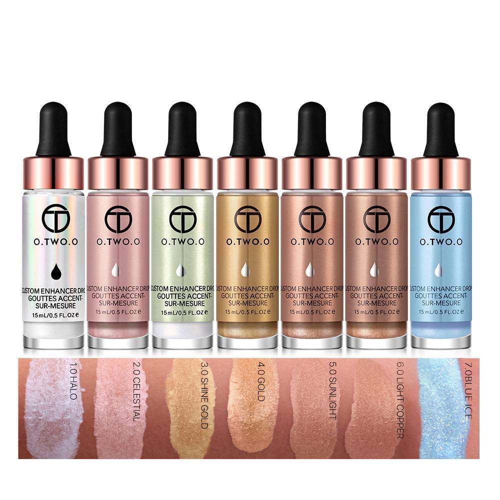 3D Liquid Natual Glow Highlighter Lotion Bronzers & Highlighters O.TWO.O Official Store
