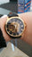 3D Logo Design Hollow Engraving Skeleton Men’s Mechanical Watch Mechanical Watches GMT