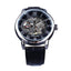 3D Logo Design Hollow Engraving Skeleton Men’s Mechanical Watch Mechanical Watches GMT