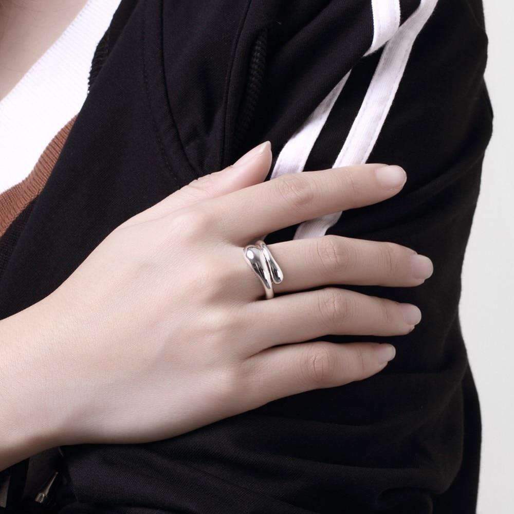4 in 1 Silver 925 Stamped Water Drop Bridal Jewelry Sets For Women Bridal Jewelry Sets GNIMEGIL Official Store
