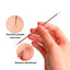 4 Pieces Acne Blackhead Removal Rose Gold Needle Skin Cleanser Cleansers Goodlan Store