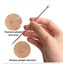 4 Pieces Acne Blackhead Removal Rose Gold Needle Skin Cleanser Cleansers Goodlan Store