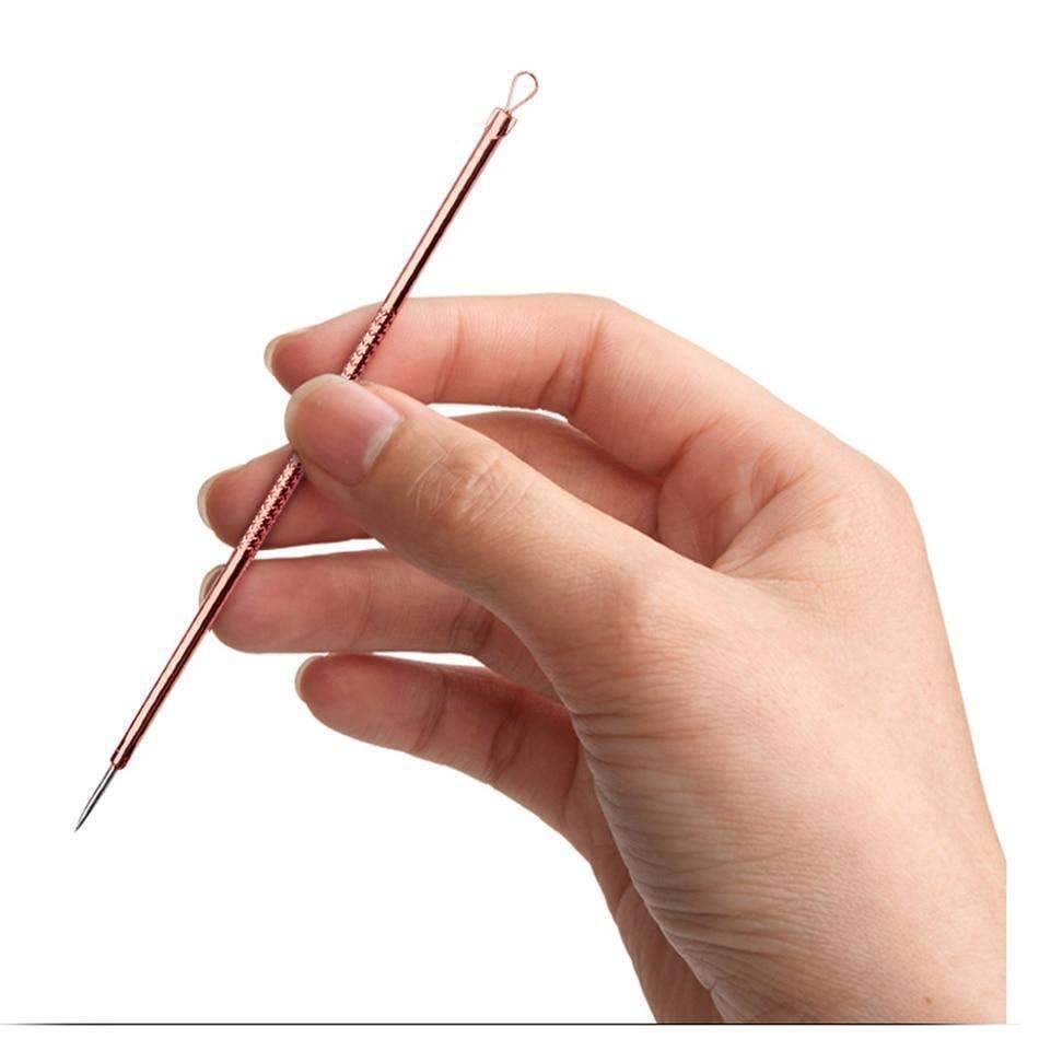4PCS Blackhead Extractor Skin Care Products Pore Cleanser Face Skin Care Tools Faylisvow Cares Store