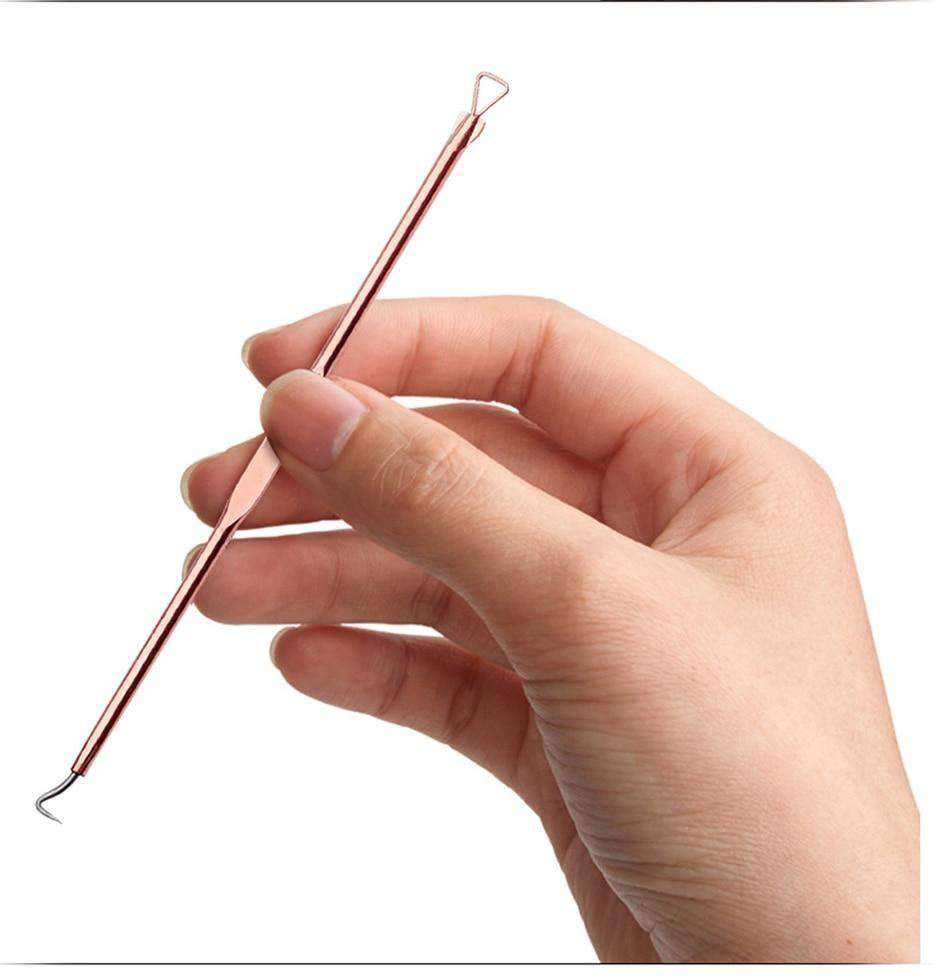4PCS Blackhead Extractor Skin Care Products Pore Cleanser Face Skin Care Tools Faylisvow Cares Store
