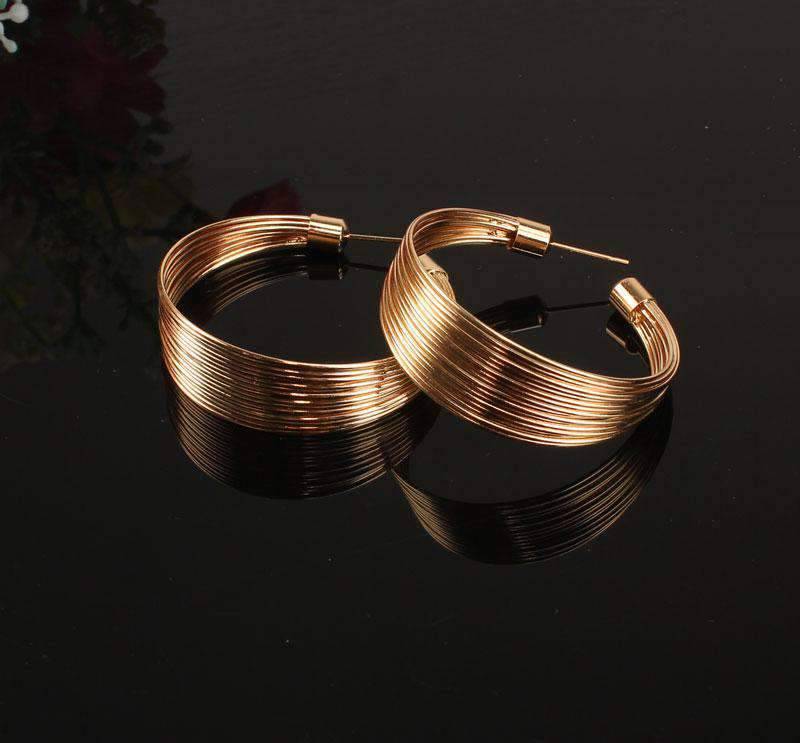 4pcs Metal Wire Jewelry Set Of Zinc Alloy For Women Bridal Jewelry Sets Carol Jewelry
