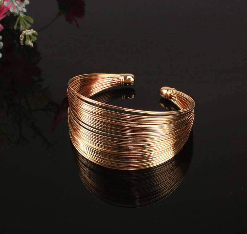 4pcs Metal Wire Jewelry Set Of Zinc Alloy For Women Bridal Jewelry Sets Carol Jewelry