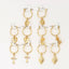 5 Pairs Round Hoop Earrings Hoop Earrings VIVILADY Official Store