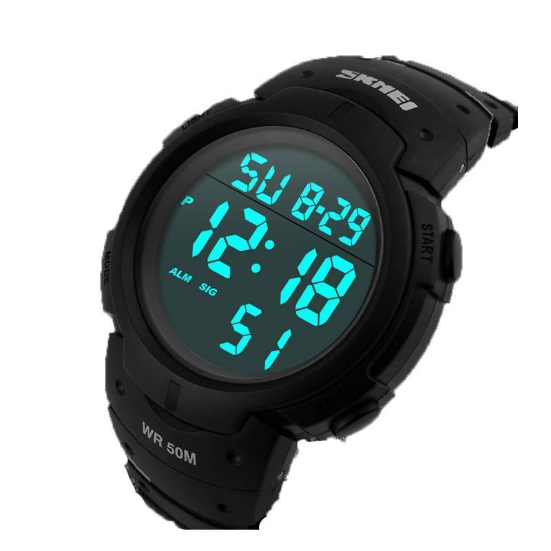 5Bar Waterproof Digital Watch Digital Watches Skmei official store