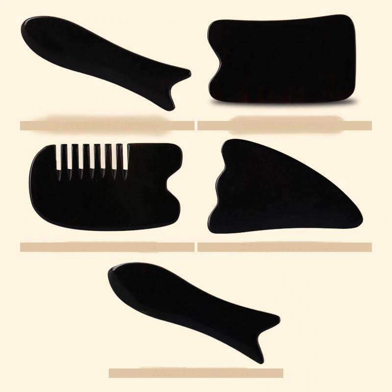5pcs/Set Gua Sha Board Body Acupoint Body Massage Tools Massage & Relaxation HealthPro Store