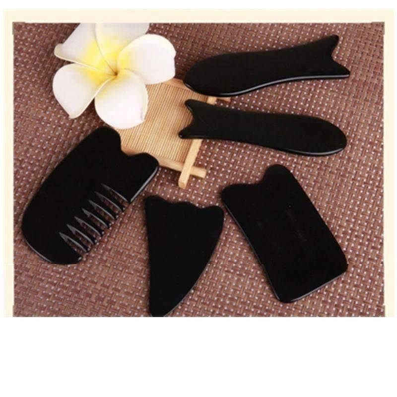 5pcs/Set Gua Sha Board Body Acupoint Body Massage Tools Massage & Relaxation HealthPro Store