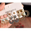 6 Pairs Party Earrings Set Stud Earrings Love a act the role ofing