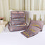 6 PCs Set High Quality Oxford Cloth Luggage & Travel Bag Travel Accessories Looking for the ownerof bag. Store fox Gray