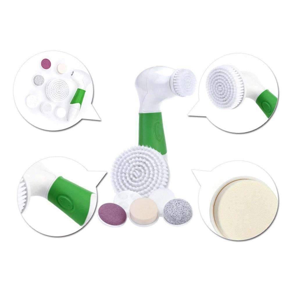 7 in 1 Electric Mini Beauty Pore Cleaner Face Massager Brush Skin Cleanser Cleansers UBeautiful Store Blue