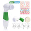 7 in 1 Electric Mini Beauty Pore Cleaner Face Massager Brush Skin Cleanser Cleansers UBeautiful Store Green