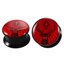 Acrylic Ear Plug and Tunnel Body Jewelry Body Jewelry SWANJO Piercing Store Style 1 8mm