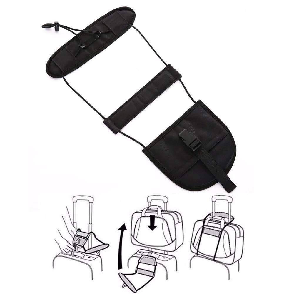 Adjustable Elastic Telescopic Travel Bag & Luggage Strap Travel Accessories QIAQU Official Store
