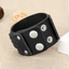 Adjustable Genuine Leather Bracelet with Alloy Buckle Wrap Bracelets bamoer Official Store
