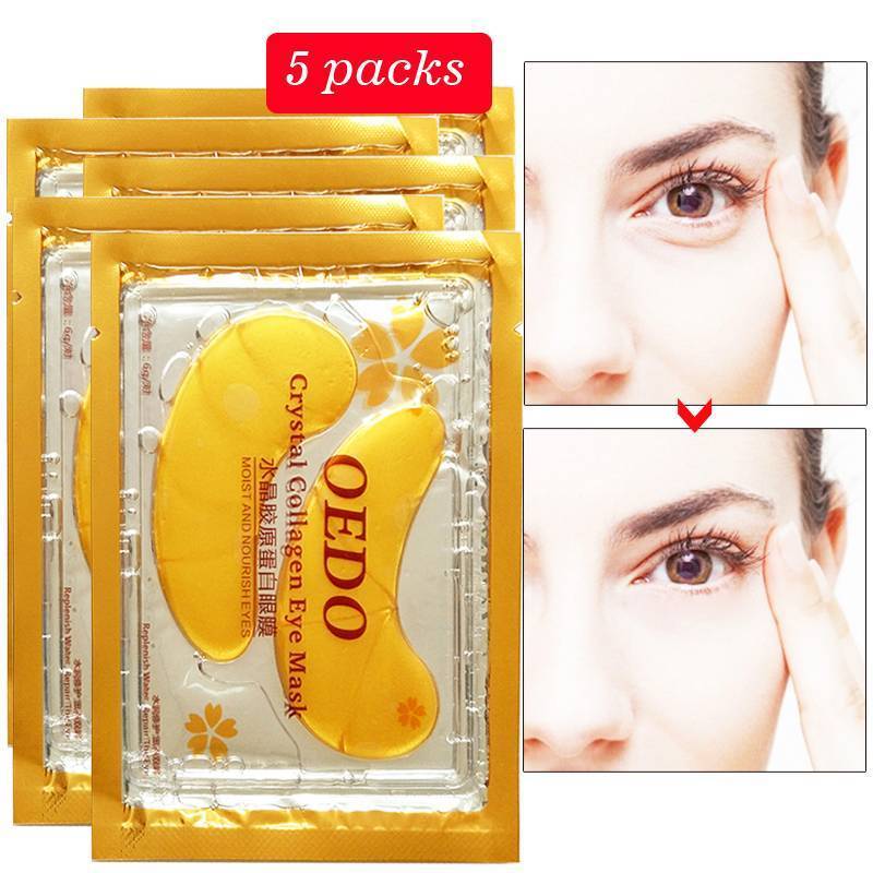 Anti-Aging Gold Collagen Eye Mask Creams OEDO Official Store