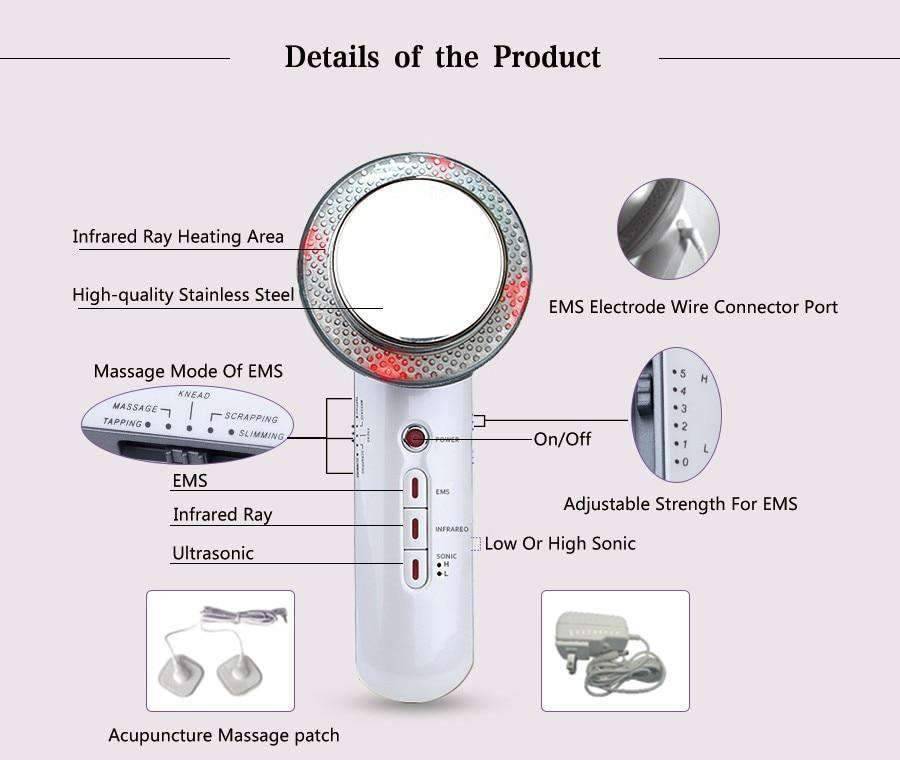 Anti Cellulite Skin Care Products Body Slimming Massage Tool Face Skin Care Tools beautycare