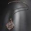 Antique Gold Gray Pendant Necklace Pendant Necklaces kinel Retro Jewelry store