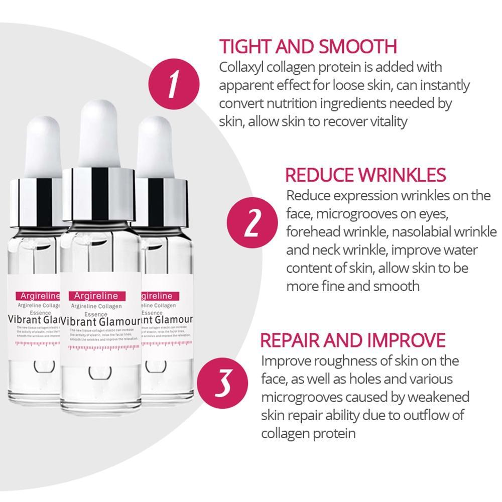 Argireline Collagen Face Cream Serum VIBRANT GLAMOUR Official Store