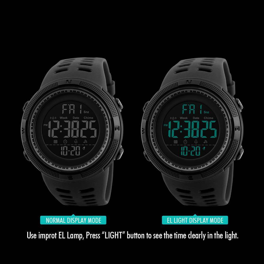 Army Outdoor Sports Wristwatch Digital Watches Skmei Focalprice Watch Store